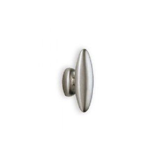 Smedbo Ellipse Oval Door Knob B480 Brushed Nickel   Doorknobs  