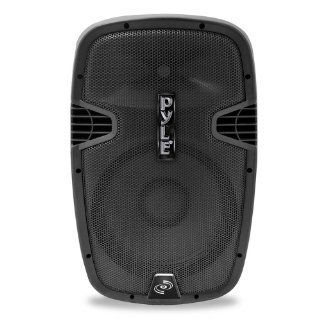 Pyle PPHP129WMU 12 Inch 1,000 Watt Bluetooth Music Streaming Portable Loudspeaker System, Built in Rechargeable Battery, 2 Wireless Mics, FM Radio, LCD Readout, USB & SD Card Readers: Musical Instruments