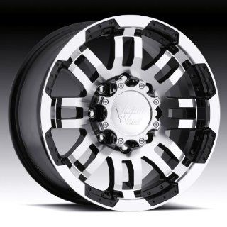Vision Warrior 17 Black Wheel / Rim 8x6.5 with a 18mm Offset and a 123 Hub Bore. Partnumber 375 7881GBMF18 Automotive