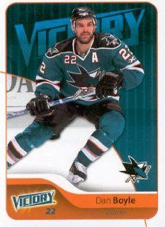 2011 12 Upper Deck Victory Hockey #159 Dan Boyle San Jose Sharks NHL Trading Card Sports Collectibles