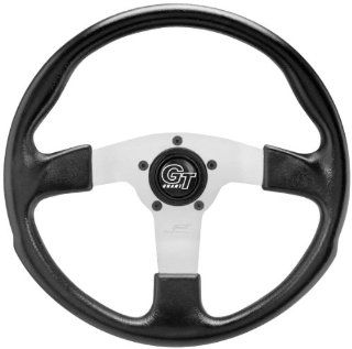 Grant GT Rally Steering Wheel   Black/Silver   13.5in. 161 14: Automotive