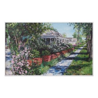 Greenville Mississippi in the Spring Poster
