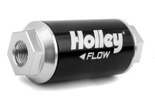 Holley 162 554 Black Billet Finish Fuel Filter: Automotive