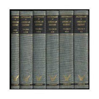 Dictionary of American History (7 Volumes) James Truslow Adams Books