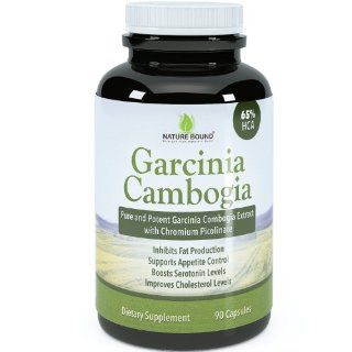 Pure Garcinia Cambogia Extract Pure with 650mg Per Day As Seen on Dr. Oz   Highest Grade & Quality 65% HCA for Maximum Absorption & Benefits with Chromium Picolinate Most Potent Diet Supplement & 90 Caps   Fully Guar Health & Personal Care