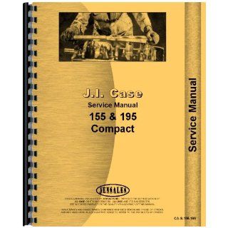 Case 155 Compact Tractor Service Manual: Jensales Ag Products: Books