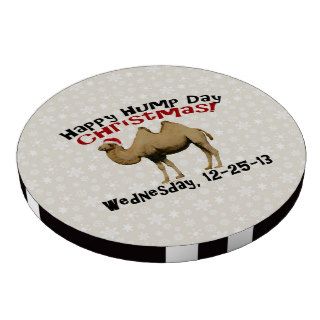 Happy Hump Day Christmas Funny Wednesday Camel Poker Chips