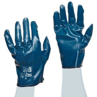 Ansell Hynit 32 125 Nitrile Glove, Slip on Cuff, Small, Size 7 (Pack of 12): Work Gloves: Industrial & Scientific