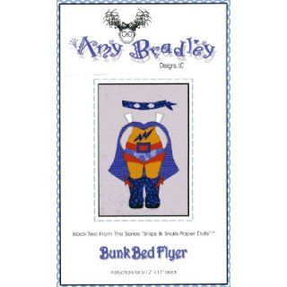 Bunk Bed Flyer (Quilt Block Pattern) (Snips & Snails Paper Dolls, Block Two, ABD159): designer Amy Bradley: Books