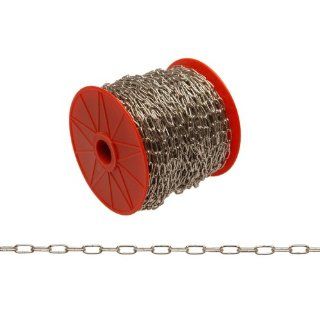 Campbell 0710327 Hobby and Craft Sash Chain, Nickel Plated, #3 Trade, 0.043" Diameter, 5 lbs Load Capacity, 164 Feet Reel: Industrial & Scientific