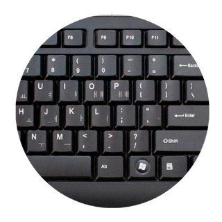 Custom Keyboard Mouse Pad Standard Round Mousepad WP 189 : Office Products