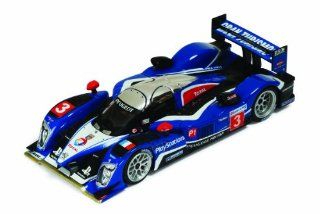Ixo 1/43 Scale Prefinished Fully Detailed Diecast Model, Peugeot 908 HDI, LMP1 2010 LeMans, PlayStation #3, Bourdais, Lamy & Pagenaud. #LMM189: Toys & Games