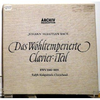 Bach, Das Wohltemperierte Clavier   1 Teil, Kirkpatrick, Archiv: Music