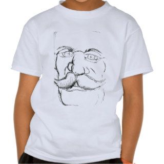 Mr Mustache Tee Shirt