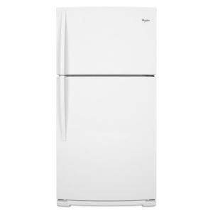 Whirlpool 18.9 cu. ft. Top Freezer Refrigerator in White WRT359SFYW