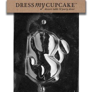 Dress My Cupcake DMCE205B Chocolate Candy Mold, Chubby Bunny, Easter: Kitchen & Dining