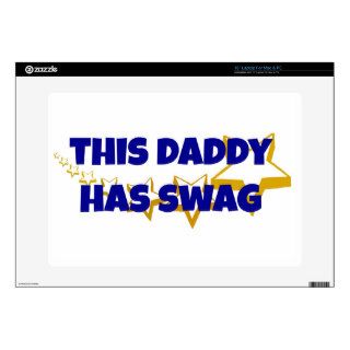 This Daddy Has Swag Laptop Decal