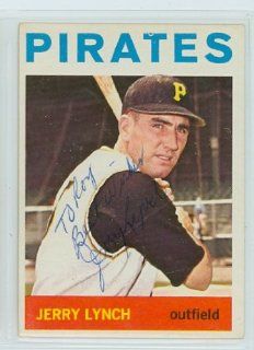 Jerry Lynch AUTO d.12 1964 Topps Pirates JSA Pre Certified Sports Collectibles