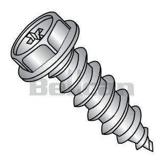 Bellcan BC 0816APW188 Phillips Indent Hex Washer Self Tapping Screw Type A Fully Thread 18/8Stainless Steel 8 X 1 (Box of 2500): Self Drilling Screws: Industrial & Scientific