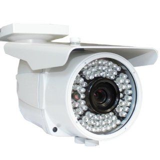 Waterproof CCTV IR 520TVL Outdoor Security Camera   1/3" Sony CCD, 520 TV Lines, 72pcs IR LED, 196.85 Feet IR Distance (Not Viewable Distance), Vari focal 8~20mm Lens. Great for Outdoor Surveillance, Parking Lot, Entrance. : Bullet Cameras : Camera &a