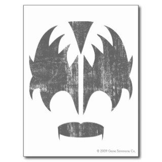 Gene Simmons Mask Postcards