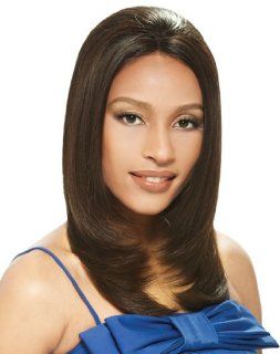 Synthetic Full Lace AKI wig by Janet Collection color 1B : Hair Replacement Wigs : Beauty