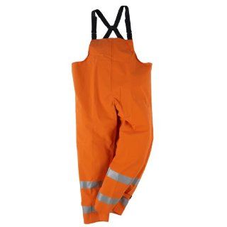 Neese 207BT Neoprene/Nomex Petro Arc Series Arc Flash/Flash Fire Bib Trouser with Elastic Adjustable Suspenders, Extra Large, Safety Orange: Protective Chemical Splash Apparel: Industrial & Scientific