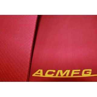 Advanced Custom Manufacturing 232 250 3x5 R 5 FOD Shield Rubberized Work Matting, 60" Length x 36" Width x 0.250" Thick, Red (Pack of 5): Science Lab Matting: Industrial & Scientific