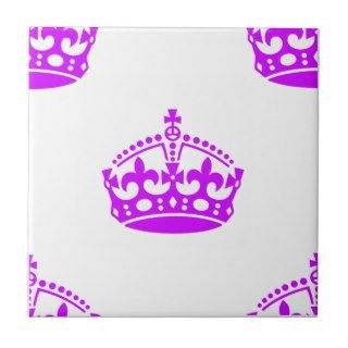 Crown Purple Ceramic Tiles