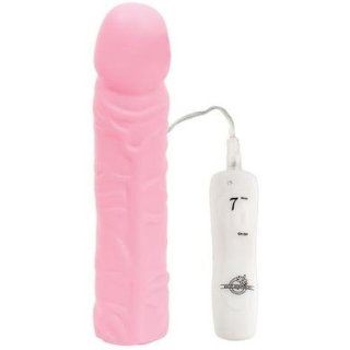 Holiday Gift Set Of Softee Vib. 8in Dong Pink And a Tongue Dinger Vibrating Tongue Ring  Original: Health & Personal Care