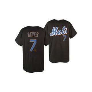 Baseball T Shirt   New York Mets #7 Jose Reyes T Shirt (Youth Medium) : Sports Related Merchandise : Sports & Outdoors