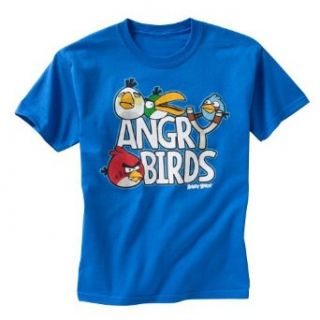 Angry Birds Sling Shot Tee   Boys': Fashion T Shirts: Clothing