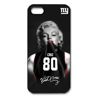 NFL New York Giants Iphone 5 5S Case Cover New style Marilyn Monroe Iphone 5 Case: Cell Phones & Accessories