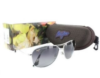 New Maui Jim Cliff House GS247 17 Gunmetal / Neutral Grey 59mm Polarized Sunglasses: Clothing