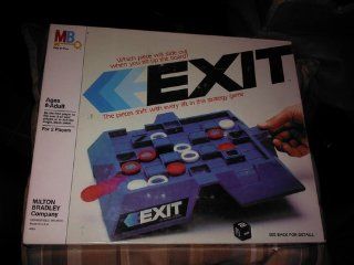 Exit   Milton Bradley   Board Game of Strategy   1983: Everything Else