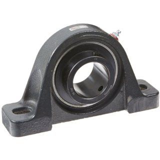 Browning VPS 232 AH Pillow Block Ball Bearing, 2 Bolt, Air Handling Duty, Setscrew Lock, Contact and Flinger Seal, Cast Iron, Inch, 2" Bore, 2 1/2" Base To Center Height: Industrial & Scientific