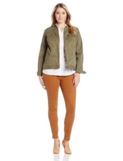Lucky Brand Women's Plus Size Military Field Jacket at  Womens Clothing store: