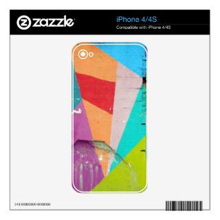 Abstract Geometric iPhone 4S Decals