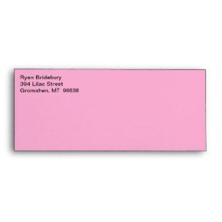 Mailing Classic Lavender Pink Envelopes