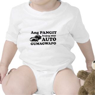 Pinoy Humor Ang Auto at ang Gwapo Tshirt