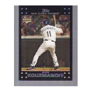 2007 Topps #263 Kevin Kouzmanoff RC San Diego Padres: Sports Collectibles