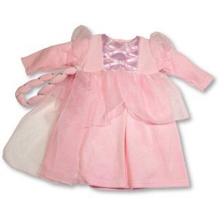 Halloween Girl Costume Le Top Velour Pink Princess 05 SIZE 4T: Toys & Games