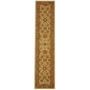 Safavieh Anatolia Ivory/Brown 2 ft. 3 in. x 14 ft. Runner AN546A 214