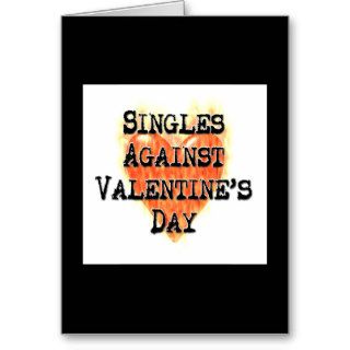 Singles Against Valentine's Day Cards