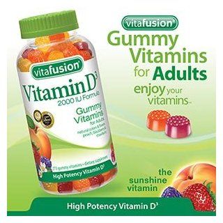 Vitafusion Vitamin D 2000 IU Adult Gummy Vitamin, 275 Gummies: Health & Personal Care
