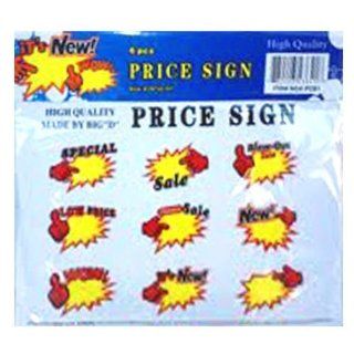 Deluxe Import Trading 28 PCS 12 Pieces 5 x 3 in. Assorted Special Signs   Pack of 144: Toys & Games