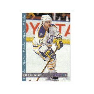 1992 93 O Pee Chee #285 Pat LaFontaine: Sports Collectibles