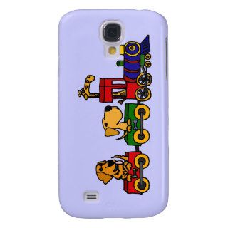 XX  Cartoon Train with Dogs and Giraffe Samsung Galaxy S4 Case