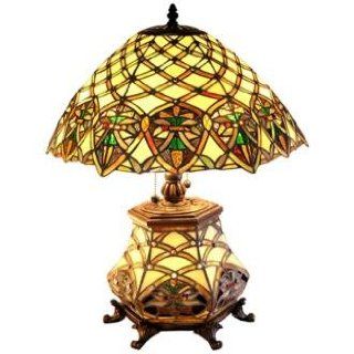 Garden Trellis Night Light Tiffany Style 26" High Table Lamp   Lamps Plus  