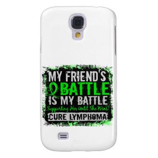My Battle Too 2 Lymphoma Friend Female Samsung Galaxy S4 Covers